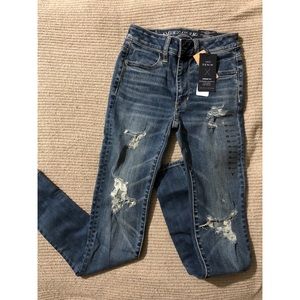 American Eagle hi-rise jegging size 00
